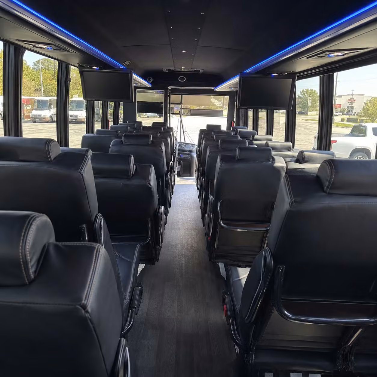 brockton 35 passenger minibus rental